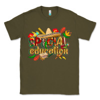 Army Green cinco de mayo special education Classic Tee - CowGirlArtShop