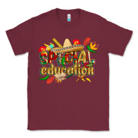 Burgundy cinco de mayo special education Classic Tee - CowGirlArtShop