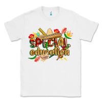 White cinco de mayo special education Classic Tee - CowGirlArtShop