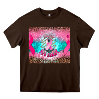 Chocolate Brown refuse to sink anchor cancer Heavy Core Tee - NancyCooperArtShop