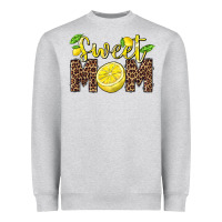 Heather Grey sweet mom lemon Heavyweight Sweatshirt - BarkalooDesign