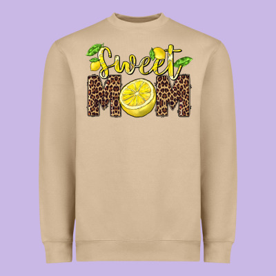 Sweet Mom Lemon Heavyweight Sweatshirt Designed By Barkaloodesign