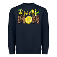 Navy sweet mom lemon Heavyweight Sweatshirt - BarkalooDesign