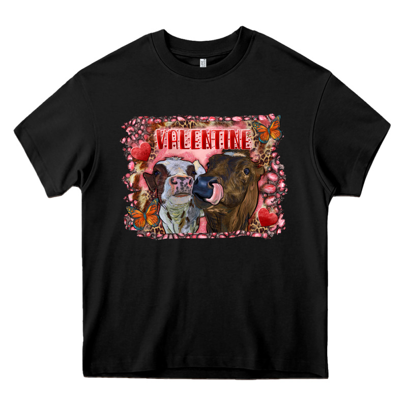 Valentine Heifers Heavy Core Tee by RanaPortraitStore | Teevron