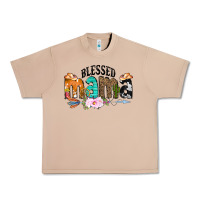 Burro Blessed Mama Urban Heavy Tee - CowCowDesign