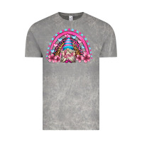 Cloud Rock valentine's day rainbow gnome olivia Vintage Tee - OliviaCreatesArt