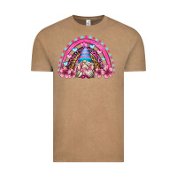 Vintage Coffee valentine's day rainbow gnome olivia Vintage Tee - OliviaCreatesArt