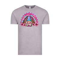 Vintage Zinc valentine's day rainbow gnome olivia Vintage Tee - OliviaCreatesArt