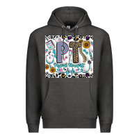 Charcoal Heather pt physical therapist Premium Hoodie - CowhideDigitalArt