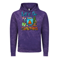 Cloud Purple Let's Go Camping Coffee Mug Vintage Hoodie - FaDigitalArtStudio