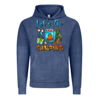 Vintage Denim Let's Go Camping Coffee Mug Vintage Hoodie - FaDigitalArtStudio