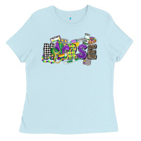 Baby Blue nurse mardi gras Ladies Tee - CowGirlArtShop
