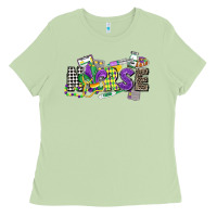 Matcha nurse mardi gras Ladies Tee - CowGirlArtShop