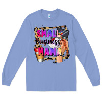 Colony Blue Small business mama Mother's Day Long Sleeve Tee - FaDigitalArtStudio
