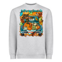 Heather Grey fall is my favorite Heavyweight Sweatshirt - BarkalooDesign