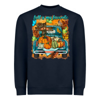 Navy fall is my favorite Heavyweight Sweatshirt - BarkalooDesign