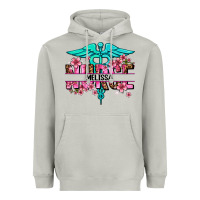 Moon Dust floral nurse custom name Heavyweight Hoodie - AdoDesignShop