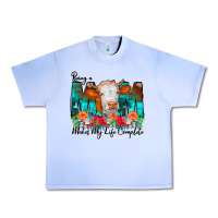 Grape Ice Being a Mom Makes My Life Complete Urban Heavy Tee - CowCowDesign
