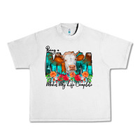 Lunar Rock Being a Mom Makes My Life Complete Urban Heavy Tee - CowCowDesign