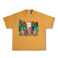 Peanut Butter Being a Mom Makes My Life Complete Urban Heavy Tee - CowCowDesign