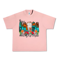 Salmon Being a Mom Makes My Life Complete Urban Heavy Tee - CowCowDesign
