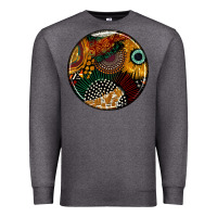 Charcoal Heather juneteenth  coasters Premium Sweatshirt - AdoDesignShop