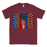 Burgundy back to blue brushstroke Classic Tee - CowGirlArtShop