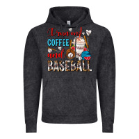 Vintage Black I Run On Coffee And Baseball Frappe Vintage Hoodie - FaDigitalArtStudio