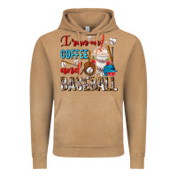 Vintage Camel I Run On Coffee And Baseball Frappe Vintage Hoodie - FaDigitalArtStudio