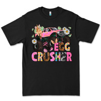 Black Egg crusher Easter Day Premium Tee - HowdyJamesFarm
