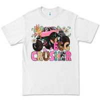 White Egg crusher Easter Day Premium Tee - HowdyJamesFarm