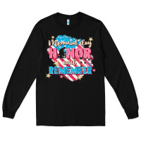 Black Memorial Day honor and remember Long Sleeve Tee - FaDigitalArtStudio