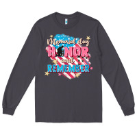 Smoke Memorial Day honor and remember Long Sleeve Tee - FaDigitalArtStudio