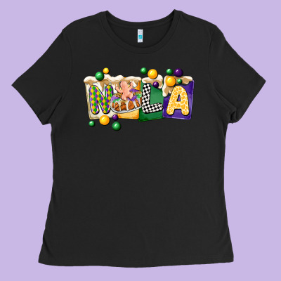 Nola Cake Mardi Gras Ladies Tee Designed By Cowgirlartshop