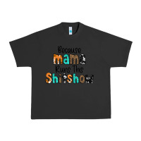 Pigment Black Because Mama Runs This Shitshow Urban Heavy Tee - CowCowDesign