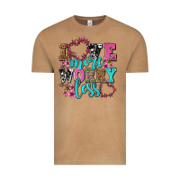 Vintage Camel love more worry less olivia Vintage Tee - OliviaCreatesArt