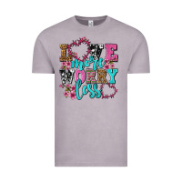 Vintage Zinc love more worry less olivia Vintage Tee - OliviaCreatesArt