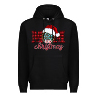 Black mom Christmas Premium Hoodie - CowhideDigitalArt