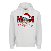 Dove Grey mom Christmas Premium Hoodie - CowhideDigitalArt