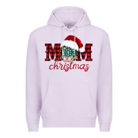 Lilac mom Christmas Premium Hoodie - CowhideDigitalArt