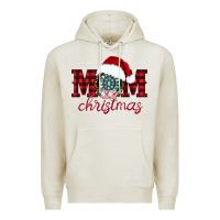 Oatmeal Heather mom Christmas Premium Hoodie - CowhideDigitalArt