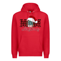Red mom Christmas Premium Hoodie - CowhideDigitalArt