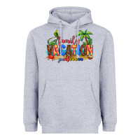 Heather Grey Punta Cana family vacation Heavyweight Hoodie - AdoDesignShop