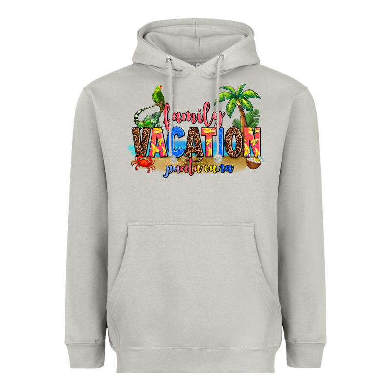Punta Cana Family Vacation Heavyweight Hoodie by AdoDesignShop | Teevron