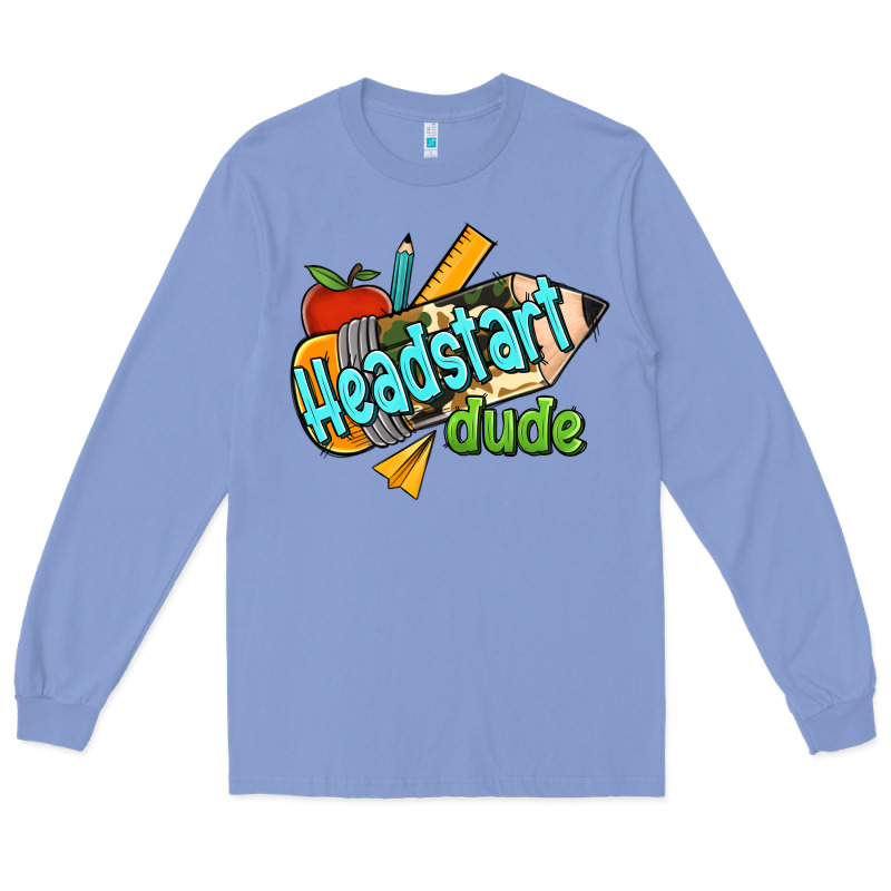Headstart Dude Long Sleeve Tee by RanaPortraitStore | Teevron