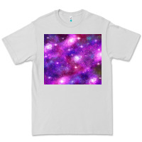 Dove Grey colorful abstract galaxy black and purple Premium Tee - TumblerDesignByShophia