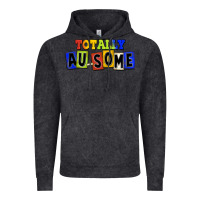 Vintage Black Totally au-some Vintage Hoodie - FaDigitalArtStudio
