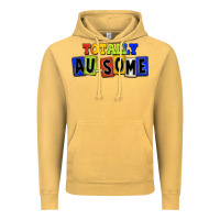 Vintage Mustard Totally au-some Vintage Hoodie - FaDigitalArtStudio