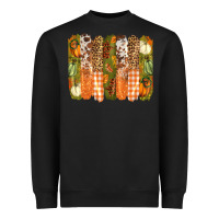 Black fall brushstrokes Heavyweight Sweatshirt - BarkalooDesign