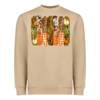 Mushroom fall brushstrokes Heavyweight Sweatshirt - BarkalooDesign